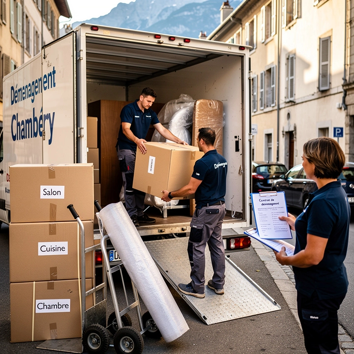 Déménagement Bureaux Entreprise Chambery